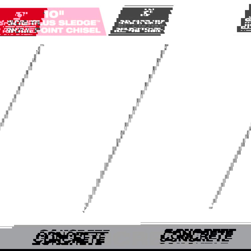 Hammer & Chipper Replacement Chisels; Chisel Type: Point Chisel ; Head Width (Inch): 1/2 ; Shank Length (Inch): 1 ; Shank Diameter (Inch): 13/32 ; Drive Type: SDS Plus ; Shank Shape: SDS Plus